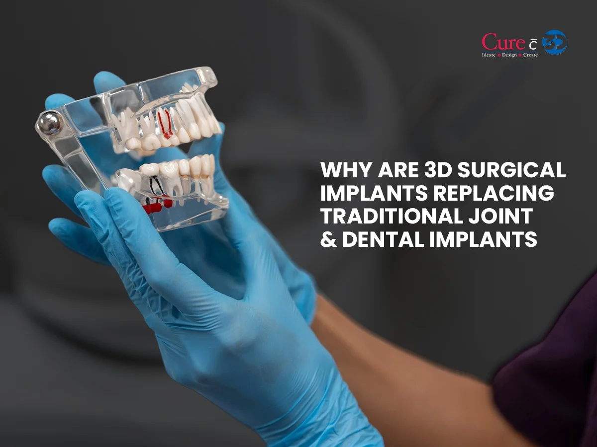 Why are 3D Surgical Implants Replacing Traditional Joint & Dental Implants?